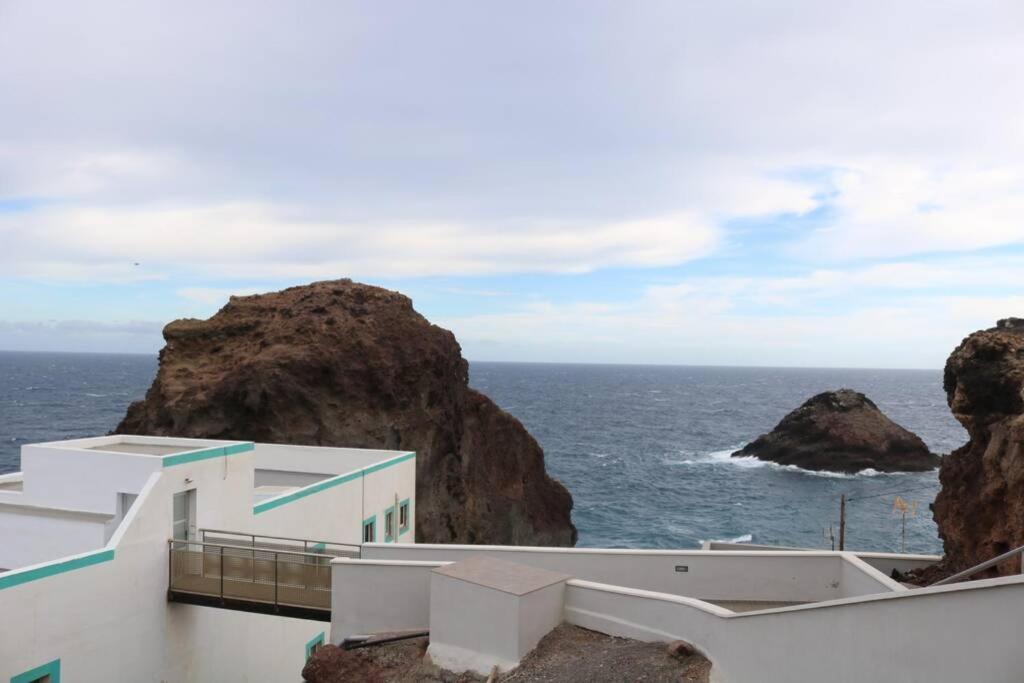Apartment On The Beach And Ocean Sounds Fasnia Exteriér fotografie