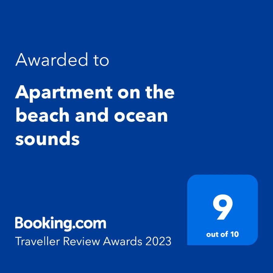Apartment On The Beach And Ocean Sounds Fasnia Exteriér fotografie
